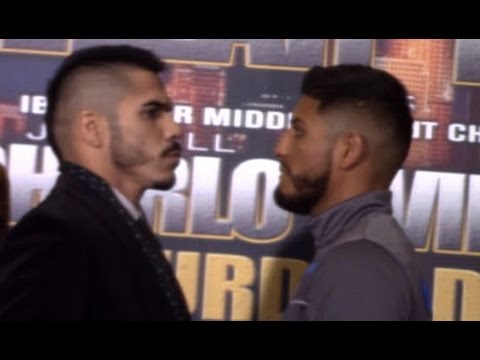 JESUS CUELLAR COMES FACE TO FACE WITH ABNER MARES; CONFIDENT HE CAN RETAIN TITLE WITH A KO