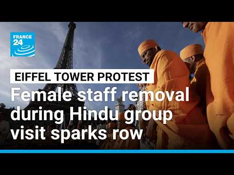 Eiffel Tower closed in row over women removed for Hindu group