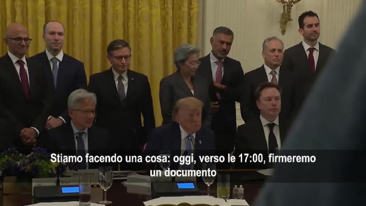 Trump incontra leader delle Big Tech: Rinominiamo intelligenza artificiale in super intelligenza