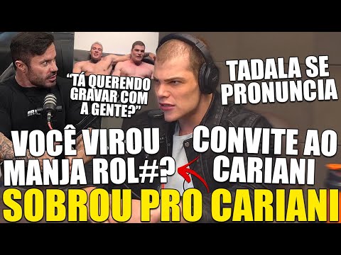 Unbelievable! Tadalafellas invites Cariani to record and responds to Renato after the teasing.