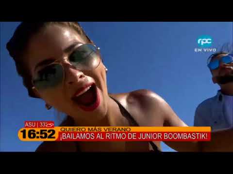 Junior Boombastick cantó en Quiero Más Verano "Pérdida Grande"