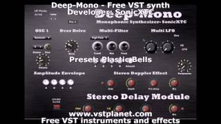 Video thumbnail for Deep-Mono - Free VST synth - vstplanet.com by Plugins Collection