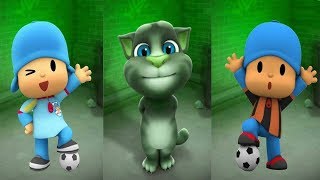 Learn Colors with My Talking Pocoyo Tom Squirrel James
