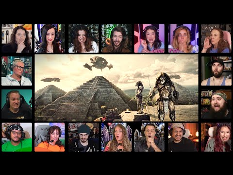 Predator History On Earth Scene | Alien vs. Predator (2004)  * Reaction Mashup