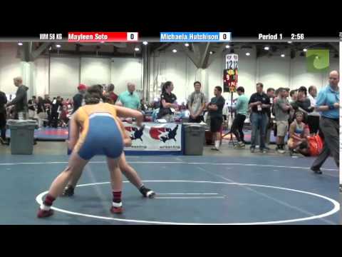 Women WM 58 KG - Mayleen Soto vs. Michaela Hutchison