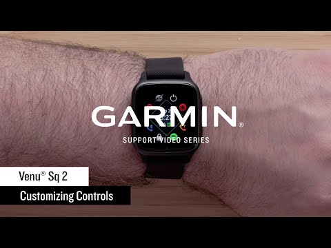 Garmin Support | Venu® Sq 2 | Customizing Controls