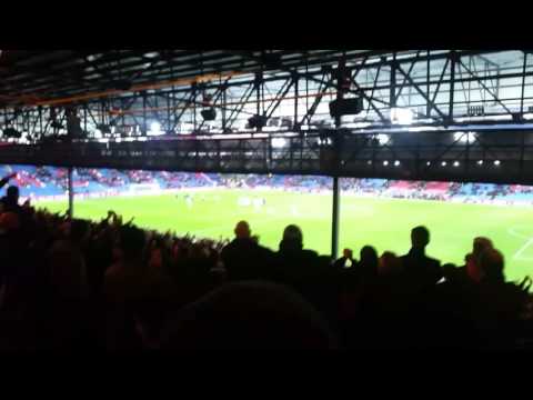 Manchester City Fans Taking Over Selhurst Park After Final Whistle