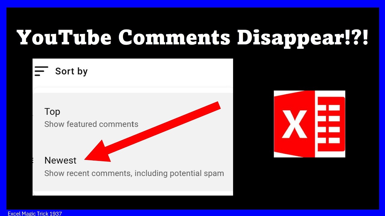 Why Do YouTube Comments Disappear!?!?! EMT1937