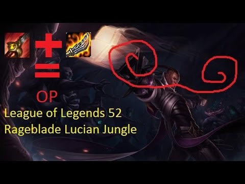 League of Legends #52#H Rageblade Lucian Jungle (German/Full HD)