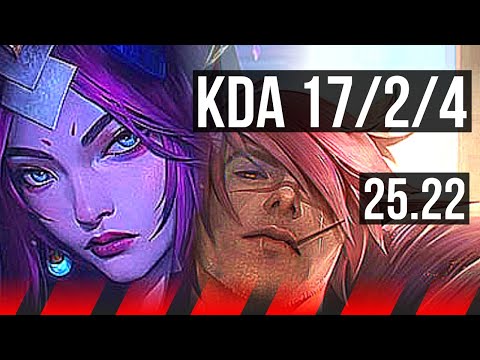 IRELIA vs SETT (TOP) | 13 solo kills, 17/2/4, Legendary | KR Master | 25.22