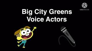 Big City Greens Voice Actors video