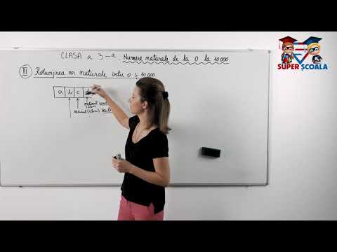 Clasa a III-a - Rotunjirea numerelor naturale între 0 și 10 000