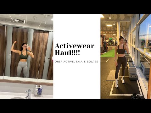 Activewear haul|| ONER Active, TALA & Bo&Tee
