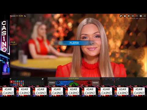 Unintentional ASMR from Fun Calming Dealer Dace #1 on Live Casino Baccarat Squeeze
