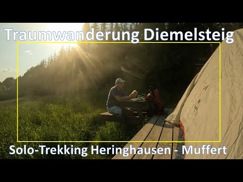Solo trekking Diemelsteig: Heringhausen to Muffert / Dream hike