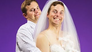 The Try Guys Try Wedding Dresses