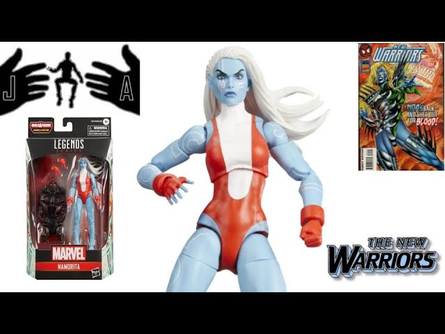 Vídeo relacionado con Marvel Legends Series, Namorita, Figura Coleccionable de los cómics a Escala de 15 cm