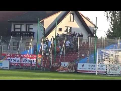 Doping kibiców Odry Opole w Niepołomicach