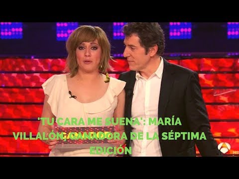 'Tu cara me suena': María Villalón, ganadora de la séptima edición