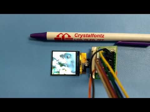 1.3" TFT Playing video over SPI