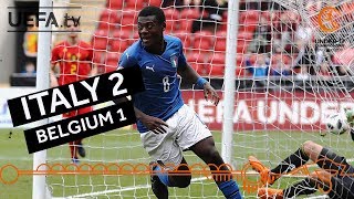 U17 semi-final highlights: Italy v Belgium