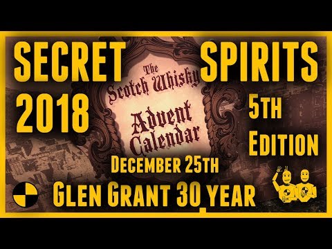 Dec 25th Secret Spirits Advent Calendar 5th Edition...Glen Grant 30 year old