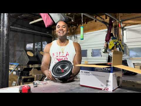 Unboxing Alpine Type R8!!! Lil SQ (Sound Quality) Monster