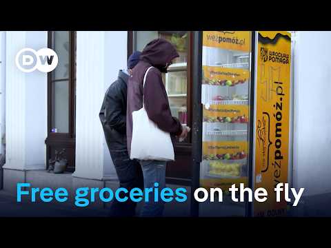 波蘭：為有需要人士設立的公共冰箱｜歐洲焦點 (Poland: Public refrigerators for people in need | Focus on Europe)