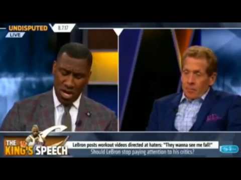 Skip and Shannon Undisputed Today 8/7/2017 - LeBron James posts workout videos directed at haters