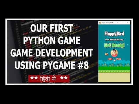 Coding Our First Game In Pygame Python Game Development Using Pygame In Hindi 8