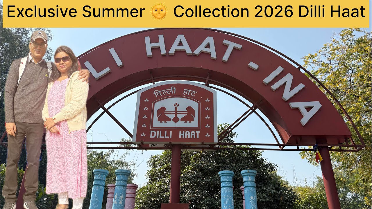 Dilli Haat INA | Exclusive Summer 🌞Collection | Interior Design Expo 2026 | Dekho Meri Dilli Tour