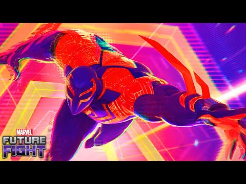 Spider-Man 2099 is Actual Kinda BUFF! Across the Spider-verse l Marvel Future Fight