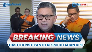 BREAKING NEWS: Sekjen PDIP Hasto Kristiyanto Ditahan Terkait Kasus Harun Masiku, Pakai Rompi Oranye
