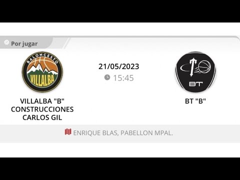 Infantil masc 09 B VILLALBA CONSTRUCCIONES CARLOS GIL - TORRELODONES