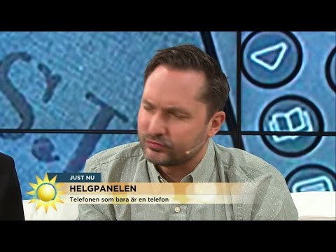 Helgpanelen om telefonen som bara är... en telefon - Nyhetsmorgon (TV4)