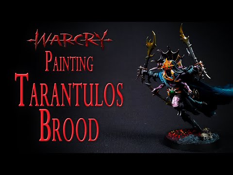 Painting Tarantulos Brood for Warhammer Warcry