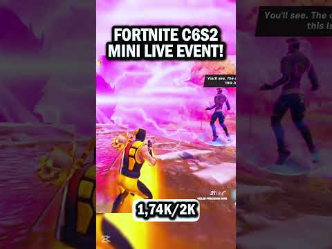 Fortnite Chapter 6 Season 2 LIVE EVENT! 🔥 (Full Mini Event Recap)