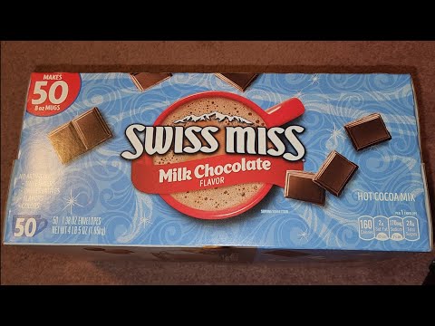 Costco Sale Item Review Swiss Miss Milk Chocolate Flavor Hot Cocoa Taste Test