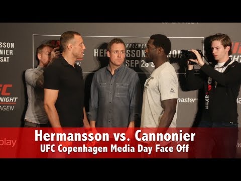 UFC Copenhagen: Jack Hermansson vs. Jared Cannonier Media Day Face Off