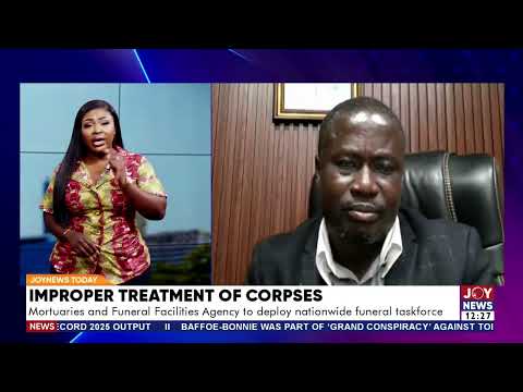 Improper Treatment of Corpses: Mortuaries and Funeral Facilities Agency to deploy funeral task force