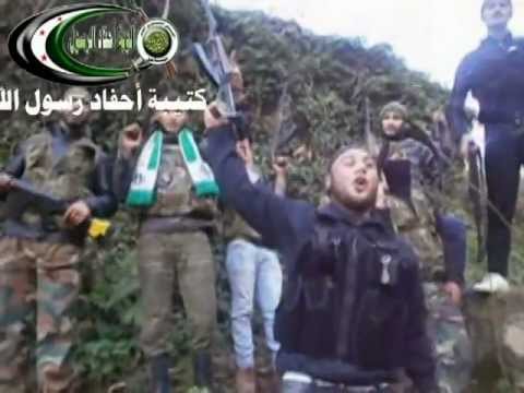 جولة على كتيبة أحفاد رسول الله المتمركز في الساحل السوري