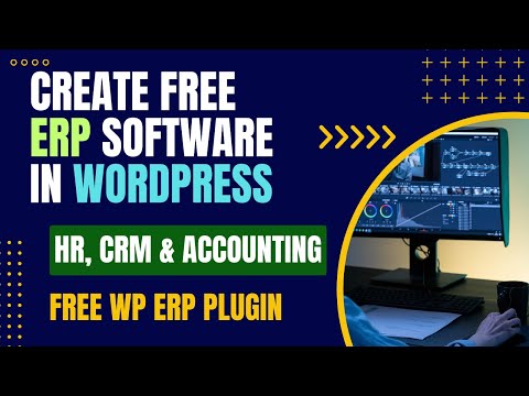 Create Free ERP Software in WordPress | HR, CRM & Accounting | WordPress WP ERP Plugin Tutorial