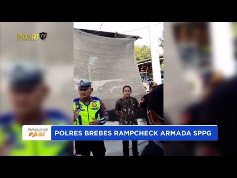 SATLANTAS POLRES BREBES GELAR RAMPCHECK PASTIKAN KESELAMATAN ARMADA SPPG