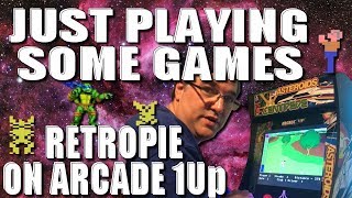Arcade 1Up - Just Playing RetroPie!