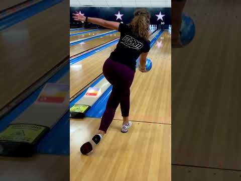 Fix your release! Use the foul line drill to help you learn to release the bowling ball. #bowling