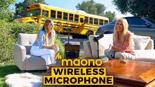 Maono Wireless Microphone and Stands Review | Maono PD200 Hybrid - 2025 | Best Mic for Podcast