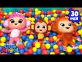Cheeky Monkey Playground Fun Pretend Play Songs Little Angel Kids Songs Nursery Rhymes