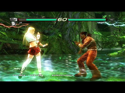 8_1 Lili Rochefrot Vs Eddy - Tekken 6 ( Uchiha x24 ) JK PS3