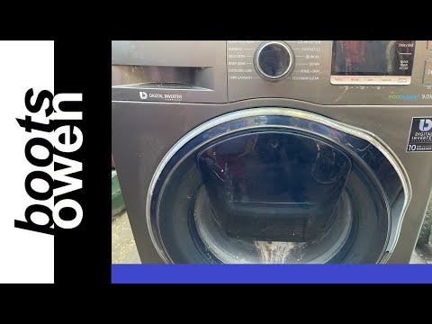 Samsung Ecobubble washing machine | Test wash | Leaky!
