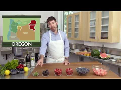 CROP POPS & GAZPACHO & MINT BERRY MOJITO - ODA Specialty Crops Kitchen